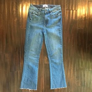 Paige Denim Colette Crop Flare Size 27